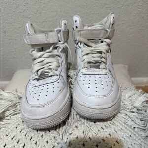 Kids White Nike Air